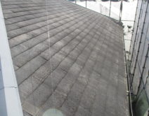 ガイナ断熱遮熱：特殊セラミック　ガイナ　熊本の屋根に最適です。邸のBefore（施工前）の様子